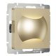 Встраиваемая LED подсветка Werkel Moon шампань W1154511 4690389179259. 