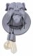 Настенный светильник Loft IT Bulldog 10177 Grey. 