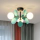 Потолочная люстра ImperiumLoft matisse-blue01. 