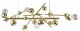 Подвесная люстра Indigo Saldo 11033/6PL Gold. 