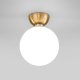 Настенно-потолочный светильник Eurosvet Bubble 30197/1 латунь. 