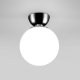 Настенно-потолочный светильник Eurosvet Bubble 30197/1 черный жемчуг. 
