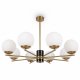 Потолочная люстра Freya Marble FR5230PL-08BS. 
