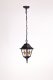 Уличный светильник подвесной Oasis Light QUADRO M lead GLASS 79905MlgY Bl. 