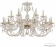 Подвесная люстра Bohemia Ivele Crystal 101 101/12+6/360 G. 