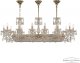 Подвесная люстра Bohemia Ivele Crystal 1453 1453/14/195/1000 G. 