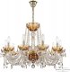 Подвесная люстра Bohemia Ivele Crystal 5402 5402/10/240 G Amber/M-1H. 