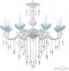 Подвесная люстра Bohemia Ivele Crystal AL7801 AL78101/8/250 B WMN P Birusa/M-1F. 
