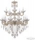 Подвесная люстра Bohemia Ivele Crystal AL7901 AL79101/10+5/250/2D B WMG P Clear/M-1H. 