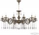 Подвесная люстра Bohemia Ivele Crystal AL7904 AL79104/12/430 A AGB. 