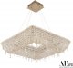 Подвесная люстра APL LED Rimini S503.0.60.B.4000.Gold. 