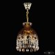 Подвесной светильник Bohemia Ivele Crystal 5478 5478/22 G Amber/M-1G K721. 