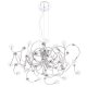 Подвесная люстра Crystal Lux Medusa SP20 Chrome. 