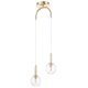 Подвесной светильник Crystal Lux Luxury SP2 Gold. 