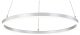 Подвесной светодиодный светильник Escada Void 10254/1LED Silver APP. 