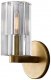 Бра Wall lamp 8816W gold/clear. 