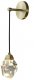 Бра DeLight Collection Crystal rock II 9701W brass. 