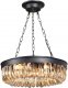 Подвесная люстра DeLight Collection Crystal Black KR0295P-5 black. 