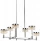 Подвесная люстра DeLight Collection Diamond cut MD21020075-6B chrome. 