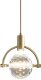 Подвесной светильник DeLight Collection 2121 2121P/A brass/clear. 