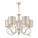 Подвесная люстра Arte Milano Florentia-1237 301237/5 Wh/Gd. 