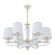 Подвесная люстра Arte Milano Florentia-2457 302457/6 Wh/Gd. 