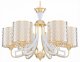 Подвесная люстра Arte Milano Florentia-3387 303387/6 Wh/Gd. 