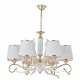 Подвесная люстра Arte Milano Florentia-3857 303857/6 Wh/Gd. 