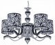 Подвесная люстра Arte Milano Florentia-4957 304957/5 Bk/Ni. 