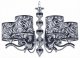 Подвесная люстра Arte Milano Florentia-4957 304957/6 Bk/Ni. 