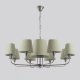 Подвесная люстра Eurosvet Milos 60153 никель. 