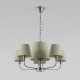 Подвесная люстра Eurosvet Milos 60153/8 никель. 