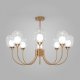 Потолочная люстра Eurosvet Spritz 70217/8 латунь. 