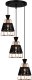Подвесная люстра Reluce 02520-0.9-03 BK. 