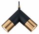 Подвесной светильник Indigo Doppio 11036/2P Black. 