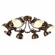 Потолочная люстра Arte Lamp Martin A5216PL-8BR. 