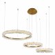 Подвесная светодиодная люстра Kink Light Лаура 08246,36PA(4000K). 