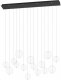 Подвесная светодиодная люстра Eglo Espardello 390334. 