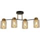 Потолочная люстра Illumico IL6111-4COU-79 BK GD. 
