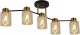 Потолочная люстра Illumico IL6111-5COU-79 BK GD. 