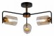 Потолочная люстра Illumico IL8248-3COU-79 BK GD. 
