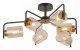Потолочная люстра Illumico IL8248-6COU-79 BK GD. 
