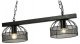 Подвесная люстра IMEX Ringo MD.20461-2-P-BK. 