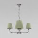 Подвесная люстра Eurosvet Milos 60153/6 никель. 