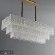 Подвесная люстра iLamp Manhattan P6315-1200 BR. 