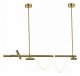 Подвесной светильник iLedex Cross 2313-1200 BR. 