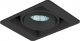 Точечный светильник Lumme DL18615/01WW-SQ Shiny black/Black. 