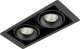 Точечный светильник Lumme DL18615/02WW-SQ Shiny black/Black. 