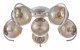 Потолочная люстра Arte Milano AMALFI 326208/5+1 WH+FG. 