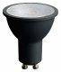 Лампа светодиодная Feron GU10 7W 2700K черная LB-1607 48956. 